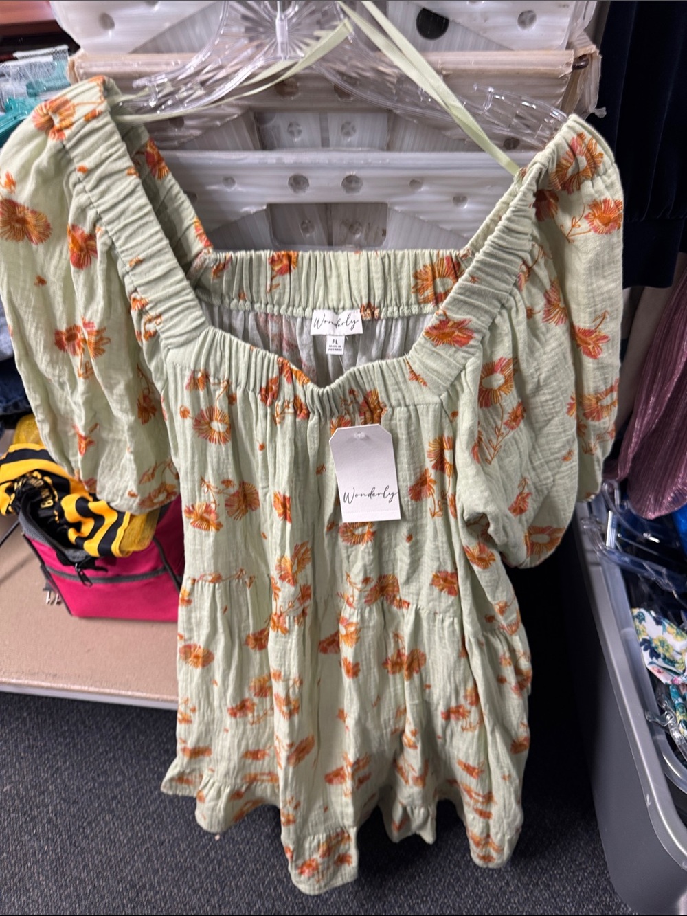 Wonderly cotton dress large petite // 100146